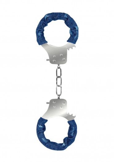 Menottes acier et denim