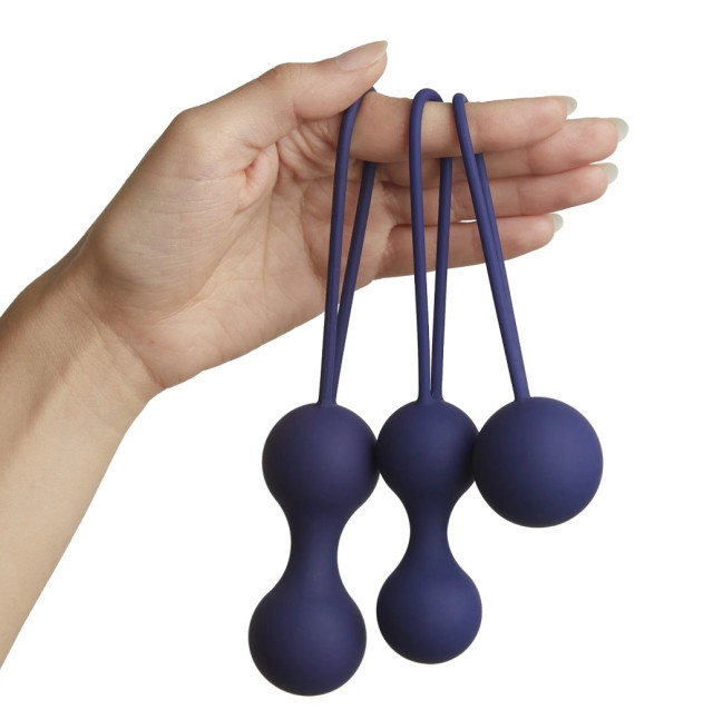 Kit de trois boules de Geisha pour muscler son périnée de façon progressive