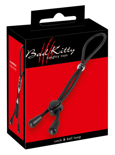 Cock and ball loop, boucle à glisser autour du pénis et des testicules, en silicone