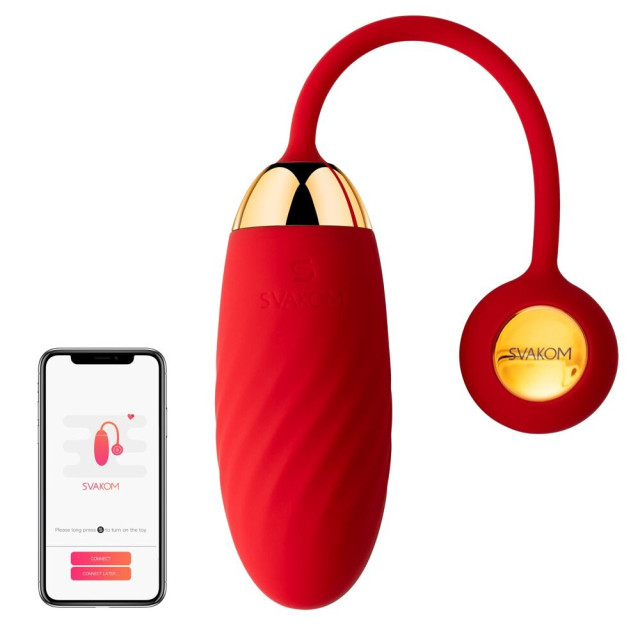 Œuf vibrant télécommandé qui s'insère dans le vagin pour masser le point G avec ses 11 niveaux d'intensité.