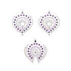 Bijoux de seins et pubis Flamboyant - Violet & Rose