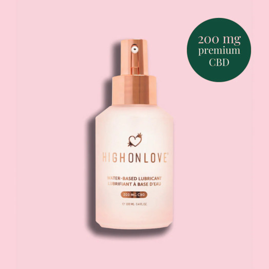 Lubrifiant HighOnLov à base d’eau et de CBD