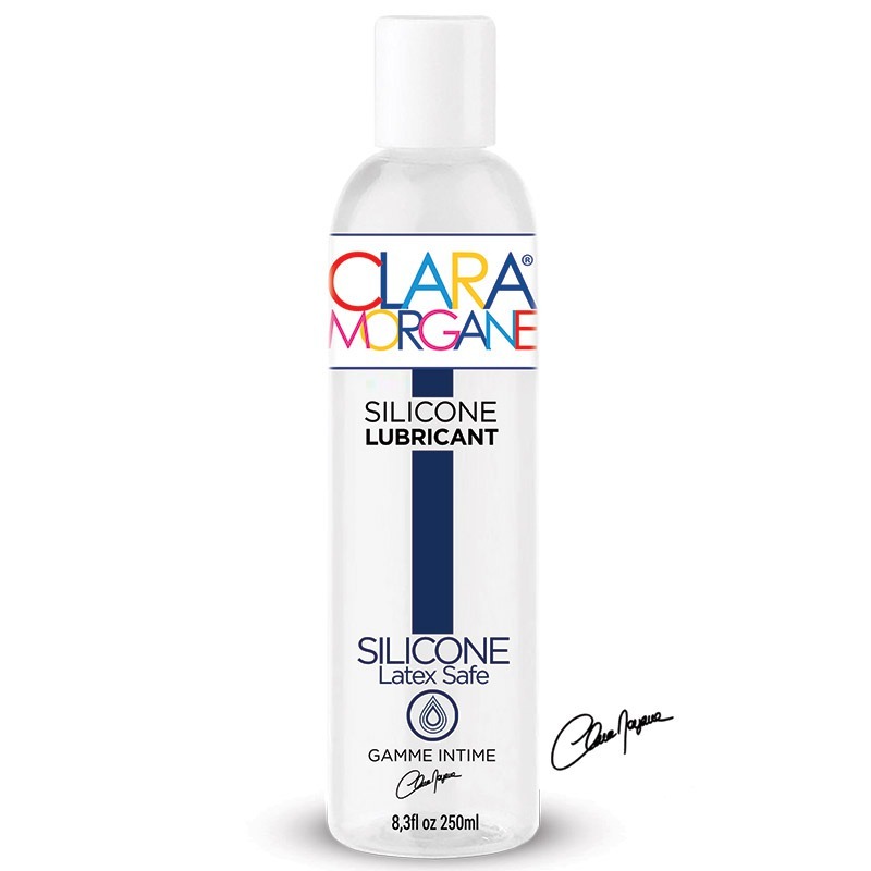 Lubrifiant à base de silicone de la marque de sextoys française Clara Morgane