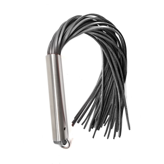 Martinet en cuir épais et manche en acier