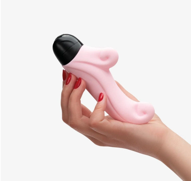 Mini vibromasseur à piles, en silicone hypoallergénique, de la marque de sextoys Fun Factory