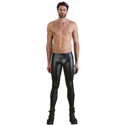 Pantalon fetish coupe moulante en wetlook