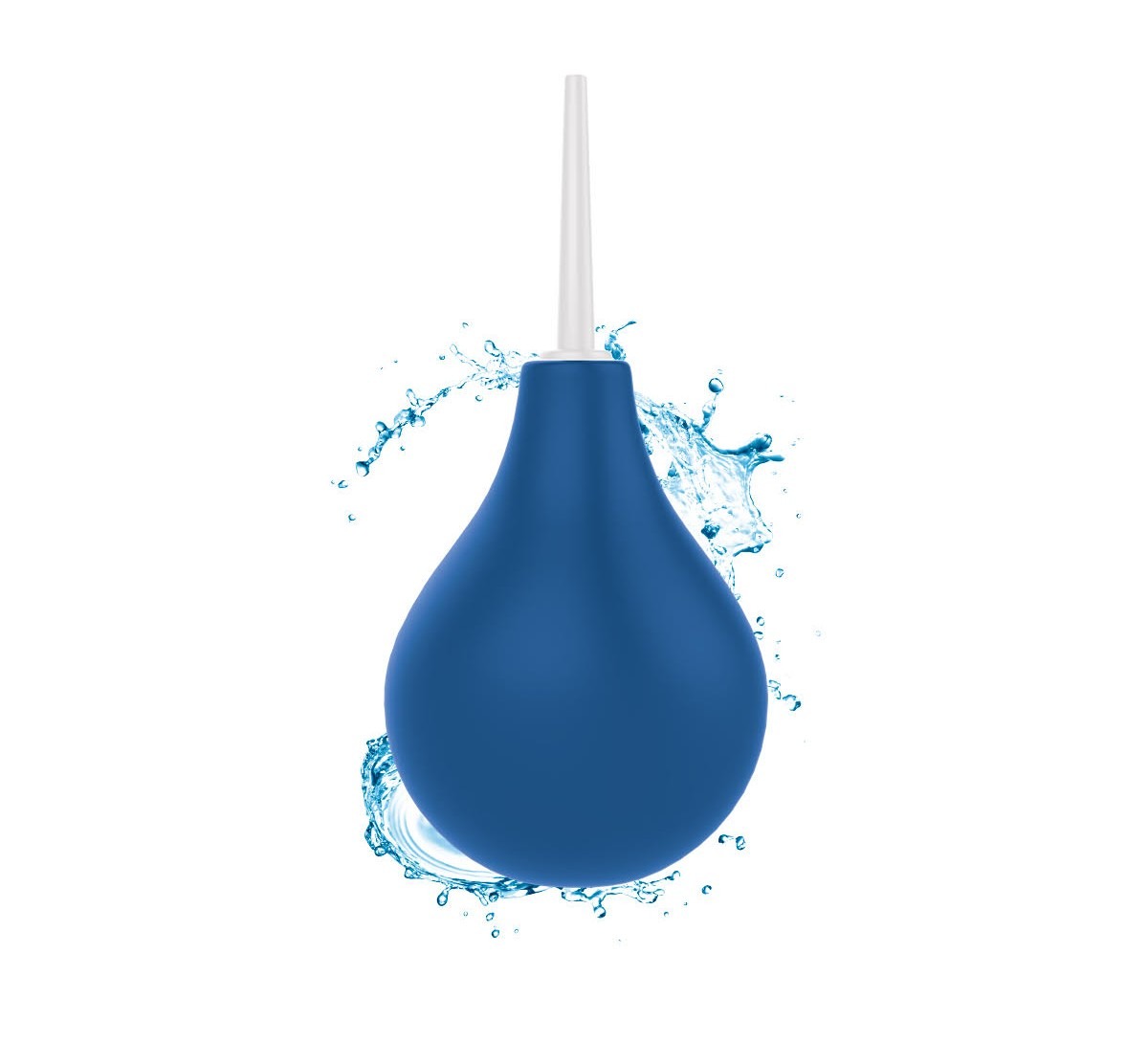 Poire à lavement en silicone et ABS d&#039;une contenance de 250ml