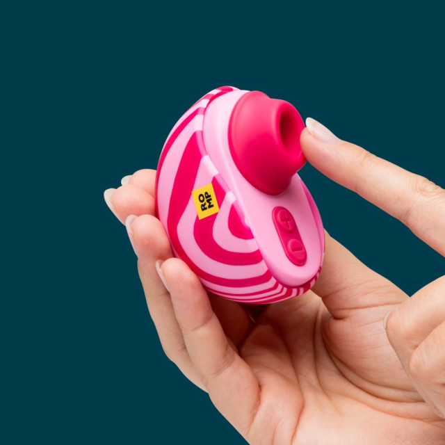 Stimulateur clitoridien à pulsation d'air de la marque de sextoys Romp