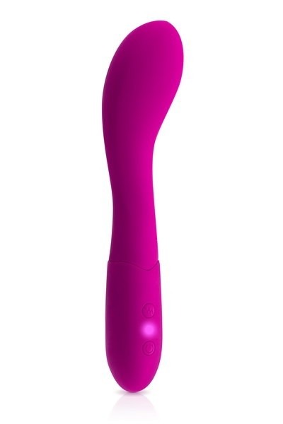 Vibromasseur Betty spécial point G avec sa tête incurvée