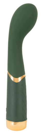 Vibromasseur spécial point G de la marque de sextoys Emerald Love. Rechargeable et waterproof il s'utilise en pénétration vaginale.