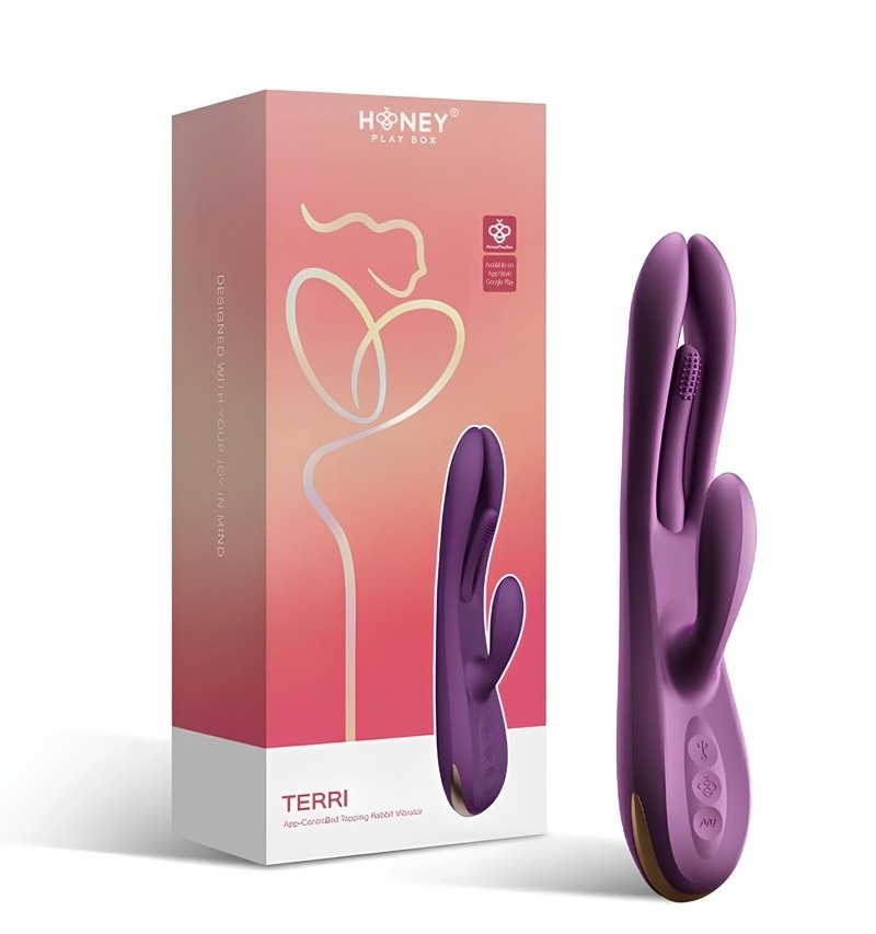 vibrating underwear with app Rabbit va-et-vient Bora-Bora de HYYO - sex-toys